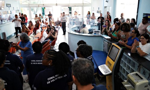 Coral Municipal de Volta Redonda encanta servidores no Palácio 17 de Julho